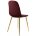 Стул на металлокаркасе Dabl wine red 