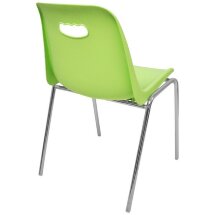 Стул пластиковый на металлокаркасе Venezia-4 Verde green 736