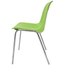 Стул пластиковый на металлокаркасе Venezia-4 Verde green 736