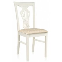 Стул деревянный Мебель Малайзии Arfa butter white