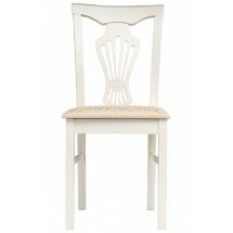 Стул деревянный Мебель Малайзии Arfa butter white
