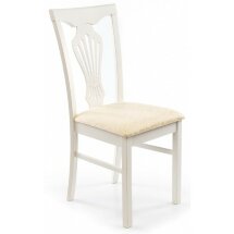 Стул деревянный Мебель Малайзии Arfa butter white