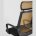 Компьютерное кресло TopChairs TopChairs Style офисное оранжевое в обивке с сеткой, регулировка по высоте и механизм качания To 