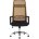 Компьютерное кресло TopChairs TopChairs Style офисное оранжевое в обивке с сеткой, регулировка по высоте и механизм качания To 