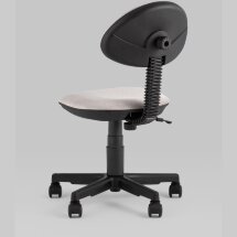 Кресло компьютерное Stool Group детское УМКА геометрия светло-розовый обивка ткань крестовина пластик механизм регулировки высот