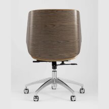 Компьютерное кресло TopChairs TopChairs Crown офисное коричневое, обивка экокожа, металлический каркас, механизм качания Мульт