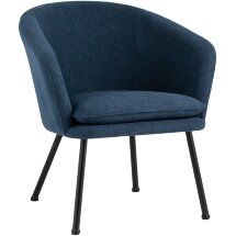 Кресло Stool Group Декстер синее