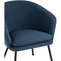 Кресло Stool Group Декстер синее