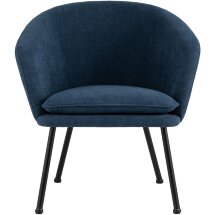 Кресло Stool Group Декстер синее