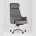 Кресло руководителя TopChairs Viking серое 