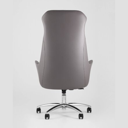 Кресло руководителя TopChairs Viking серое 