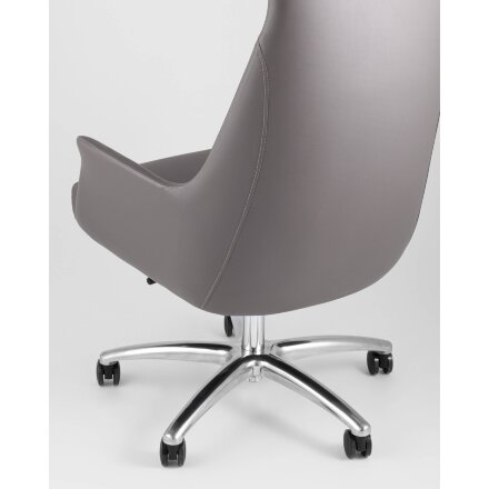 Кресло руководителя TopChairs Viking серое 