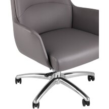 Кресло руководителя TopChairs Viking серое