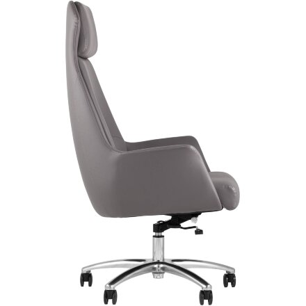 Кресло руководителя TopChairs Viking серое 