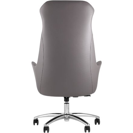 Кресло руководителя TopChairs Viking серое 
