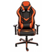 Компьютерное кресло Racer черное / оранжевое