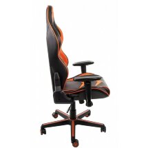 Компьютерное кресло Racer черное / оранжевое