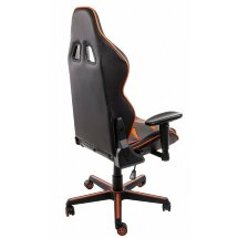 Компьютерное кресло Racer черное / оранжевое