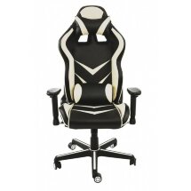 Компьютерное кресло Racer черное / бежевое