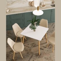 Стол Oslo Square WT белый