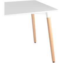 Стол Oslo Rectangle WT белый