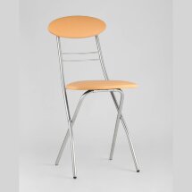Стул складной Stool Group М8-01 Компакт Сахара металлический каркас, кожа PVC
