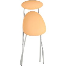Стул складной Stool Group М8-01 Компакт Сахара металлический каркас, кожа PVC