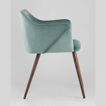 Стул Stool Group Монарх морской обивка плотная ткань, стальные ножки