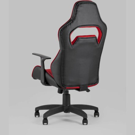 Игровое кресло Stool Group компьютерное TopChairs Meteor красное геймерское 