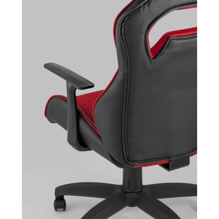 Игровое кресло Stool Group компьютерное TopChairs Meteor красное геймерское 