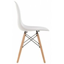 Пластиковый стул Eames PC-015 белый