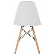 Пластиковый стул Eames PC-015 белый
