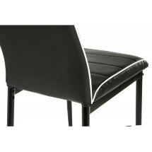 Стул на металлокаркасе DC2-001 black / white