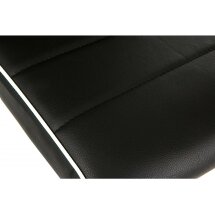 Стул на металлокаркасе DC2-001 black / white