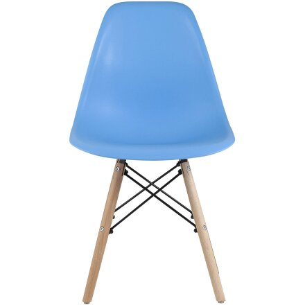 Стул Eames Style DSW голубой x4 