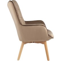 Кресло Stool Group Манго бежевый