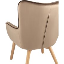 Кресло Stool Group Манго бежевый