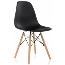 Пластиковый стул Eames PC-015 черный